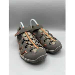 MERRELL Select Fresh Sandals Womens Size 7W Tan Orange Cushion Beach Swim Casual